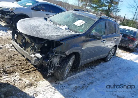 2017 Toyota Rav4 Limited z USA, uszkodzony, nr VIN 2T3DFREVXHW584553